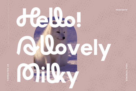 Allovely Typeface: A Modern Sans Serif for Handmade Branding