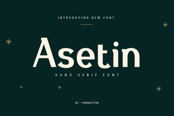 Asetin: The Clean Sans Serif Typeface for Modern Brand Identity