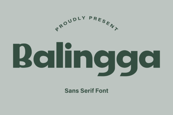 Balingga: The Neat Sans Serif Typeface for Modern Crafters