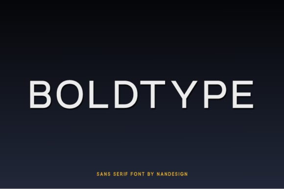 Boldtype: A Designer’s Take on Modern Sans Serif Web Typography