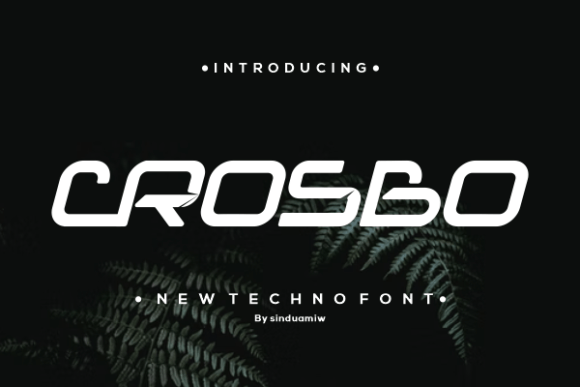Crosbo Typeface: The Bold Sans Serif for High-Impact Campaigns
