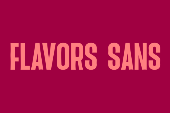 Flavor Sans: The Modern Typeface for Consistent Small Business Branding