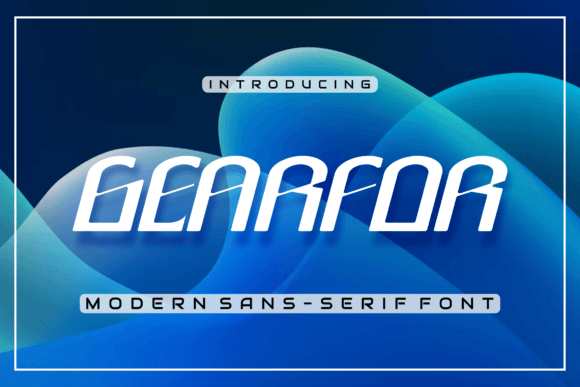 Gearfor: The Modern Sans Serif Font for Consistent Business Branding
