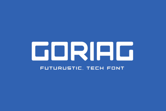 Goriag Typeface: A Modern Sans Serif for Bold Editorial Design