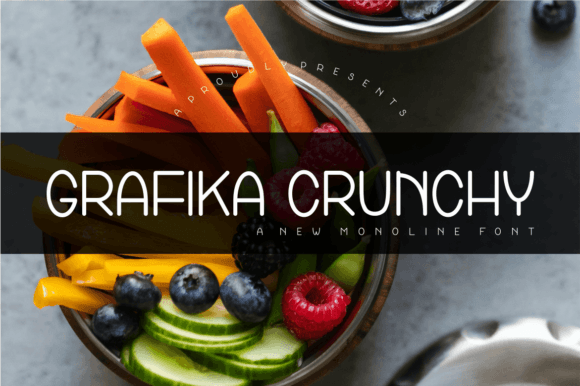 Grafika Crunchy: A Fresh Sans Serif Typeface for Modern Brand Identity