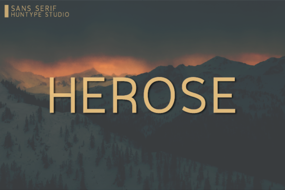 Herose: The Clean Sans Serif Font for Professional Small Business Branding