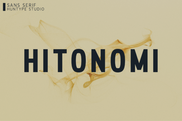 Hitonomi: The Versatile Sans Serif Typeface for Modern Handmade Brands