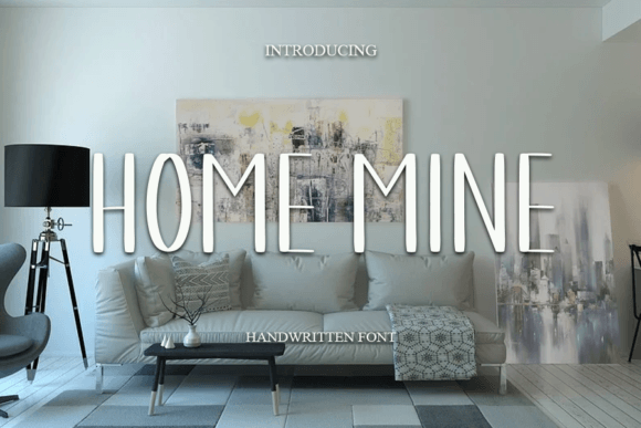 Home Mine: The Sweet Sans Serif Font for Scroll-Stopping Visuals