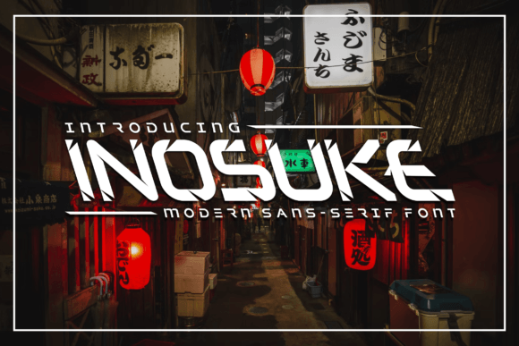 Inosuke: The Futuristic Sans Serif for High-Impact Campaign Design