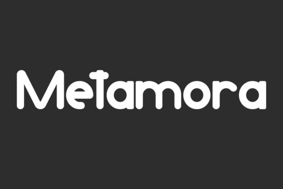 Metamora: The Fun Sans Serif Typeface for Handmade Shop Branding