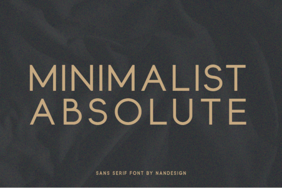 Minimalist Absolute: The Sans Serif Typeface for Clear Campaign Messaging