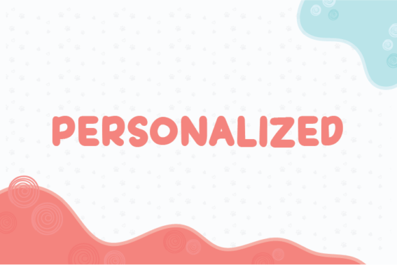 Personalized: The Unique Sans Serif Typeface for Handmade Brands
