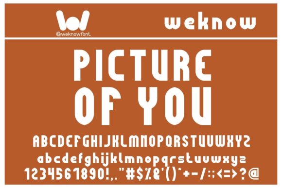 Picture of You: A Versatile Sans Serif Font for Handmade Branding