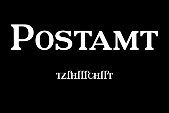 Postamt Typeface: A Simple Sans Serif for Handmade Branding