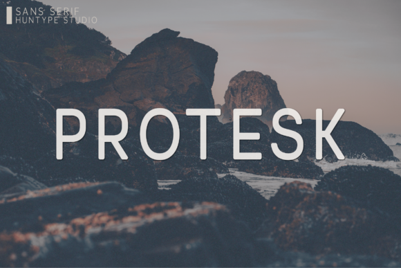 Protesk: The Versatile Sans Serif Font for Modern Business Branding