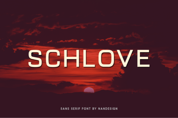 Schlove: The Modern Sans Serif Font for Polished Brand Identity