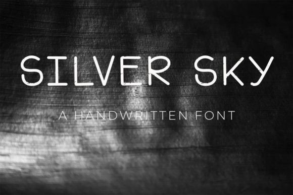 Silver Sky: A Modern Sans Serif Handwritten Font for Digital Branding