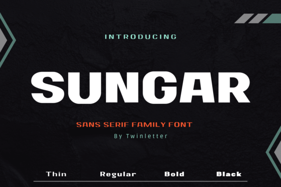Sungar Typeface: Elevate Your Small Business Brand Identity