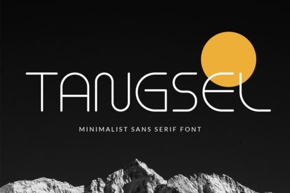 Upgrade Your Brand Identity With Tangsel Sans Serif Font