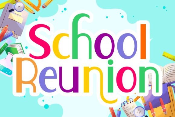 Upgrade Your Brand Identity With the School Reunion Typeface